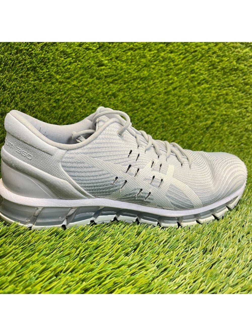 Asics Gel-Quantum 360 4 Womens Size 10.5 Gray Athletic Running Shoes Sneakers